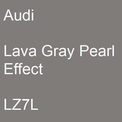 Audi, Lava Gray Pearl Effect, LZ7L.